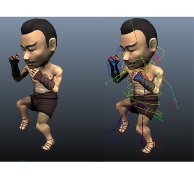 วันนี้ทำ body rig เสร็จแระ