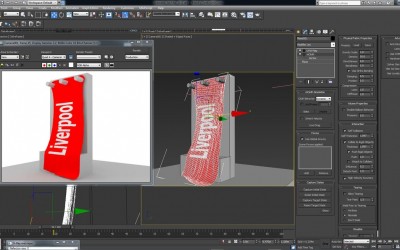 MassFX กับการปักหมุด (3ds Max)