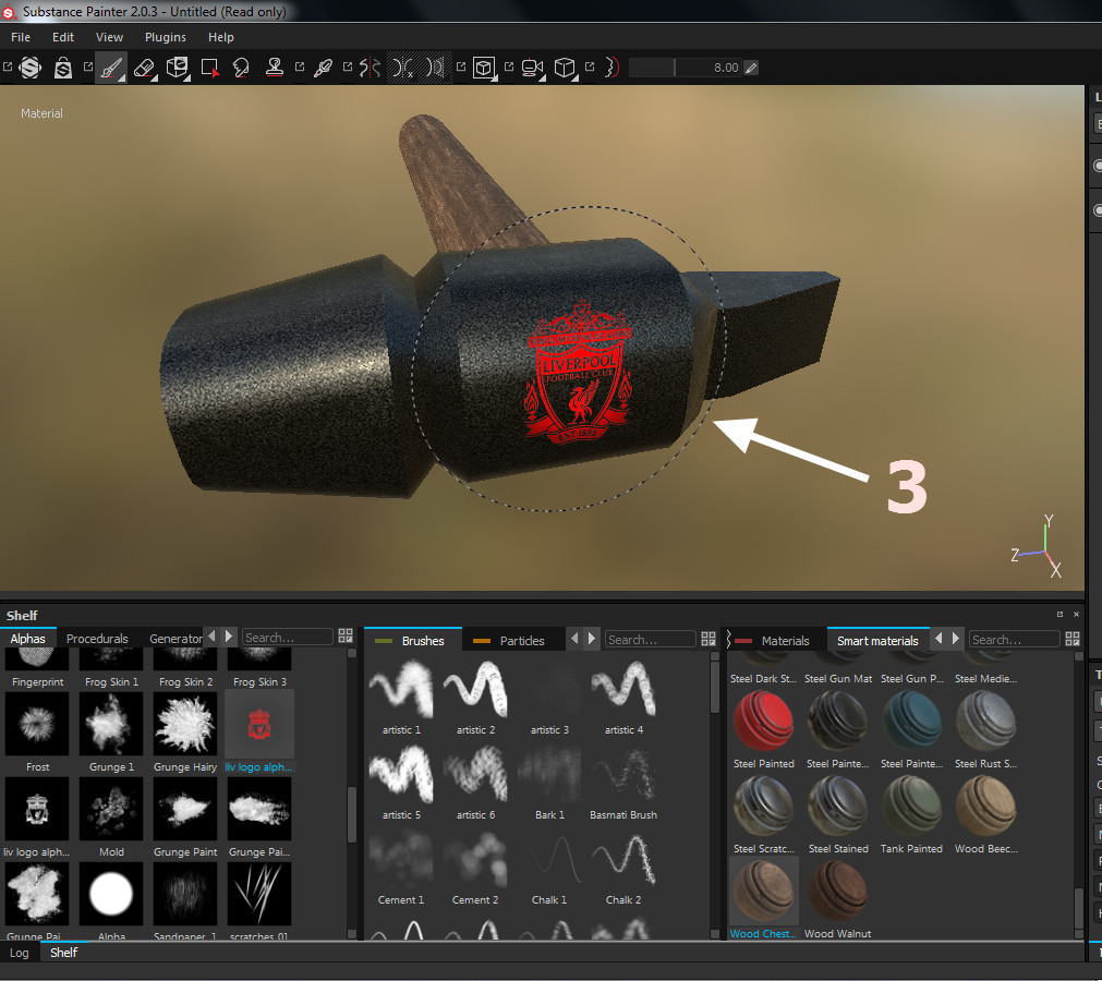 Substance Painter : อีกหนึ่งโปรแกรมแห่งเทพ Texture
